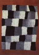 Paul Klee rhythmical oil painting on canvas